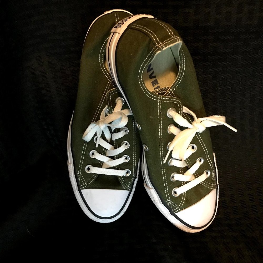 Army Green Converse